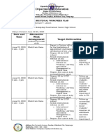 Department of Education: Date and Time Alternative Work Arrangement Target Deliverables