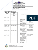 Department of Education: Date and Time Alternative Work Arrangement Target Deliverables