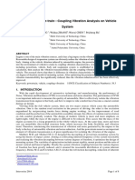 Automobile Power-train-Coupling Vibration Analysis On Vehicle System