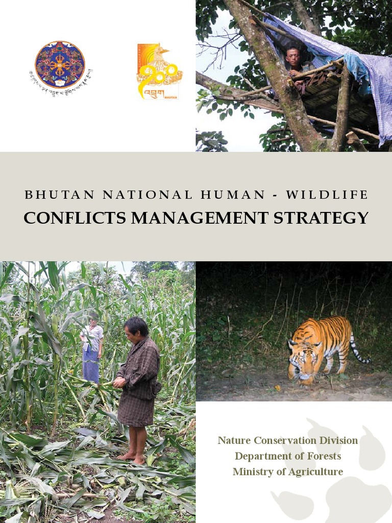 Bhutan National Human Wildlife Conflicts Management Strategy 2008 PDF ...