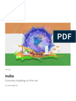 India: Economy Treading On Thin Ice