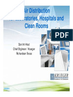 Air Dist for Labs, Hospitals and Clean Rooms-ASHRAE