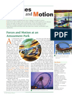 Forces Otion: Forces and Motion at An Amusement Park