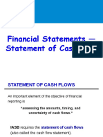 Financial Statements - Statement of Cash Flows