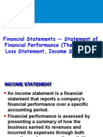 Income Statement Explained