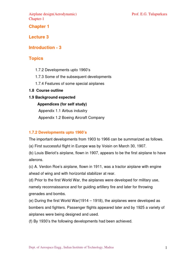 003 - Chapter 1 - L3 - (04-10-2013) PDF | PDF | Airplane | Boeing