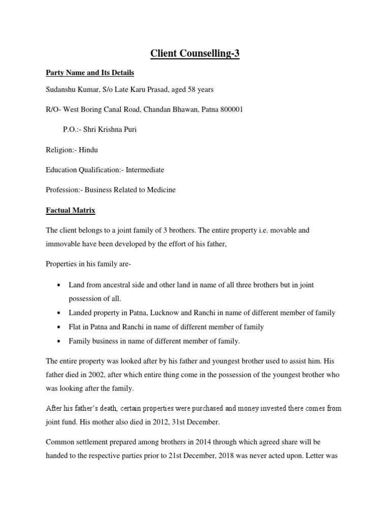 Joint Family Property Partition Guide | PDF | Concurrent Estate ...
