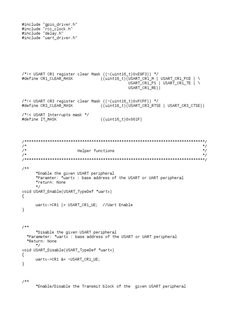 Uart Example | PDF | Digital Technology | Computer Data