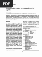 Download Internal Quality Control in Serological Tests for Syphilis by Anonymous brvvLxoIlu SN46723070 doc pdf