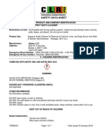 CLR PRO Bath SDS 74PB0216-1-16-19 PDF