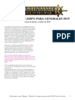 Age of Sigmar Generals Handbook Designers Commentary Es PDF