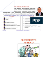 Presupuesto Publio 2019 Primer Corte I