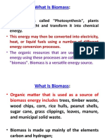 What Is Biomass: - in A Process Called "Photosynthesis", Plants