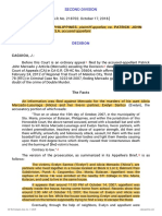 Plaintiff-Appellee vs. vs. Accused-Appellant: Second Division