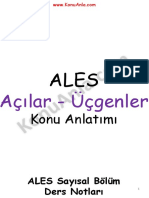 Acilar Ucgenler Ders Notlari PDF