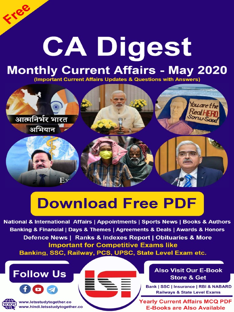 Monthly CA Digest - May 2020 | PDF | Elisa | Non Bank Financial Institution