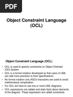 Object Constraint Language (OCL)