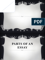 Parts of An Essay