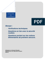 Questions Verifications 2018 Banque Veìrifications 01-01-18 2