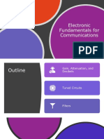 2 Electronic Fundamentals For Communications PDF