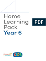 Year 6 Home Learning Pack