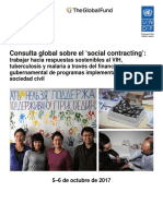Consulta global sobre el social contracting