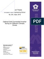 Optimal Grid Connected Inverter