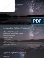 Intro To Night Photography