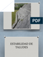 La Estabilidad de Taludes