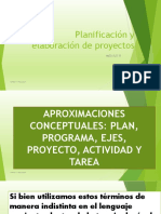 Planificación y elaboración de proyectos