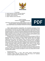 SE No. HK.02.01-MENKES-334-2020 TTG Protokol Pencegahan Penularan COVID-19 Bagi Aparat Yang Melaksanakan Tugas