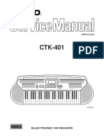 Casio Ctk-401 Manual Do Utilizador