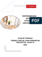 Tramite Virtual Responsabilidad Social Proyectos PDF