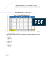 SOAL ULANGAN PRAKTIKUM SIMULASI DAN KOMUNIKASI DIGITAL - Excel