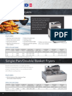Single Pan Fryers: Features