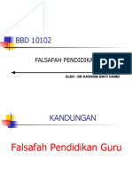 Falsafah Pendidikan Guru