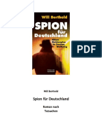 Berthold, Will - Spion Fuer Deutschland PDF