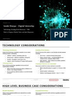 Inside Sherpa - Digital Internship: Technology, Strategy & Architecture - TS&I