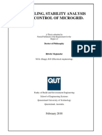 Modeling, stability analysis and control of microgrid Thesis.pdf