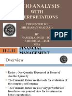 With Interpretations: Ratio Analysis