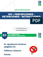 Igv - Percepciones - Retenciones - Detracciones PDF