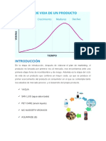 Ciclo de Vida de Un Producto