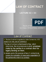 CH1 - P1 - Law of Contract