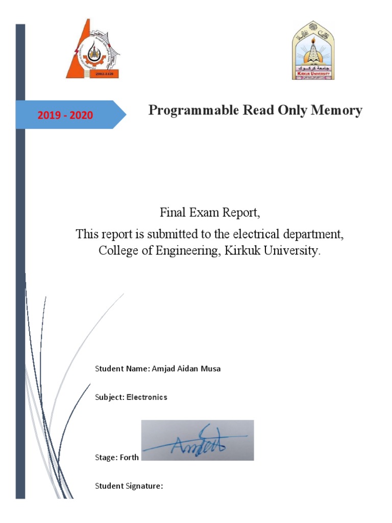 PROM Structure and Logic Implementation | PDF | Logic Gate | Electronic ...