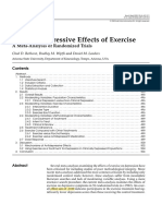 The Antidepressive Effects of Exercise (Rethorst)