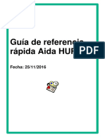 Guía de Referencia Rápida de Hp-Aida para Usuarios HURH