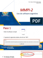 MMPI - 2 Uso Software - Psic Marisol Ballado Hdez - 2020 PDF