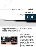 Robots en La Industria Del Delivery