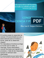 CONOCIMIENTO, CIENCIA Y PSICOLOGIA