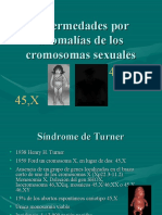 Enfermedades Por Anomalías de Los Cromosomas Sexuales